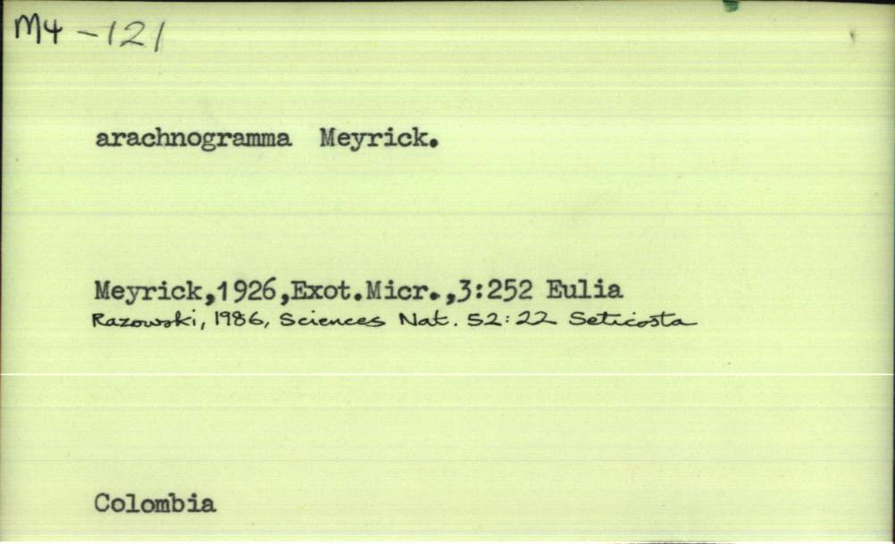front of card